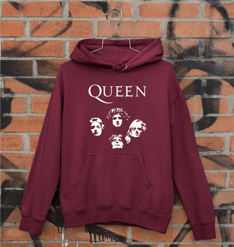 Queen Rock Band Unisex Hoodie for Men/Women-Maroon-Ektarfa.online