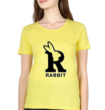 Load image into Gallery viewer, Rabbit Bunny T-Shirt for Women-Yellow-Ektarfa.online
