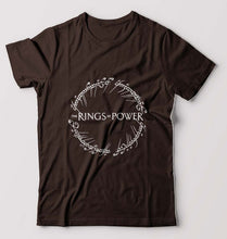 Load image into Gallery viewer, The Rings of Power T-Shirt for Men-S(38 Inches)-Coffee Brown-Ektarfa.online
