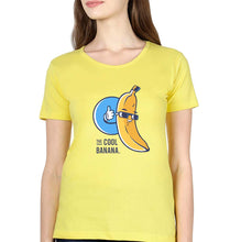 Load image into Gallery viewer, Banana T-Shirt for Women-Yellow-Ektarfa.online

