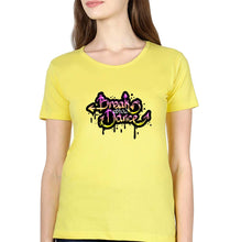 Load image into Gallery viewer, Graffiti T-Shirt for Women-Yellow-Ektarfa.online
