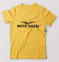 Load image into Gallery viewer, Moto Guzzi T-Shirt for Men-Golden Yellow-Ektarfa.online
