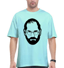 Load image into Gallery viewer, Steve Jobs Oversized T-Shirt for Men-Mint-Ektarfa.online
