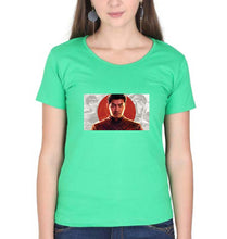 Load image into Gallery viewer, Shang-Chi T-Shirt for Women-flag green-Ektarfa.online
