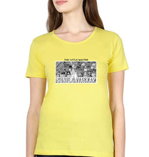 Load image into Gallery viewer, Sunil Gavaskar T-Shirt for Women-Yellow-Ektarfa.online
