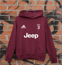 Load image into Gallery viewer, Juventus F.C. 2021-22 Unisex Hoodie for Men/Women-Maroon-Ektarfa.online
