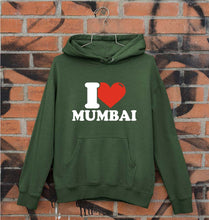 Load image into Gallery viewer, I Love Mumbai Unisex Hoodie for Men/Women-Dark Green-Ektarfa.online
