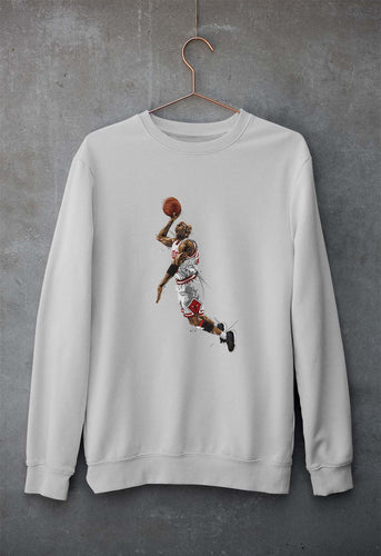 Michael Jordan Unisex Sweatshirt for Men/Women-Grey Melange-Ektarfa.online