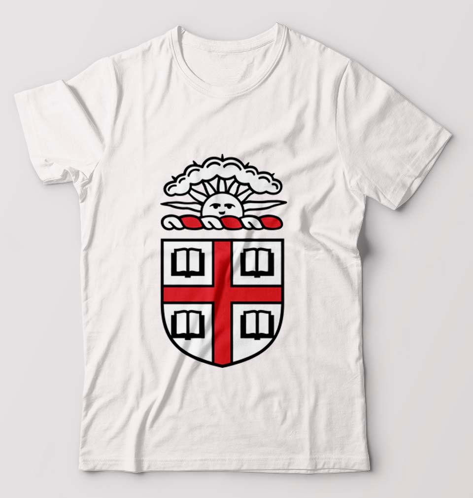 Brown University T-Shirt for Men-White-Ektarfa.online