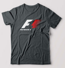 Load image into Gallery viewer, Formula1 (F1) T-Shirt for Men-Steel grey-Ektarfa.online

