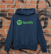 Load image into Gallery viewer, Spotify Unisex Hoodie for Men/Women-Navy Blue-Ektarfa.online

