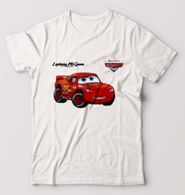 Load image into Gallery viewer, Lightning McQueen T-Shirt for Men-White-Ektarfa.online
