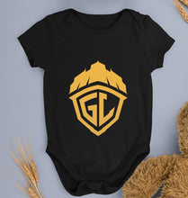 Load image into Gallery viewer, Battlegrounds Mobile India (BGMI) Kids Romper For Baby Boy/Girl-0-5 Months(18 Inches)-Black-Ektarfa.online
