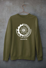 Load image into Gallery viewer, IIM Calcutta Unisex Sweatshirt for Men/Women-Olive Green-Ektarfa.online
