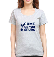 Load image into Gallery viewer, Tottenham Hotspur (Spurs) T-Shirt for Women-Grey Melange-Ektarfa.online
