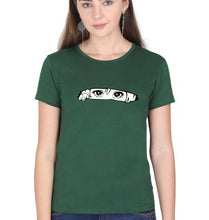 Load image into Gallery viewer, Anime T-Shirt for Women-Dark Green-Ektarfa.online
