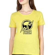 Load image into Gallery viewer, Thor Superheor T-Shirt for Women-Yellow-Ektarfa.online
