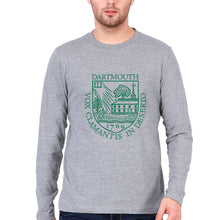 Load image into Gallery viewer, Dartmouth College Full Sleeves T-Shirt for Men-GREY-Ektarfa.online
