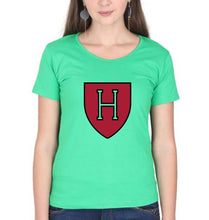 Load image into Gallery viewer, Harvard T-Shirt for Women-flag green-Ektarfa.online
