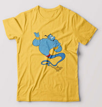Load image into Gallery viewer, Aladdin Genie(Jinn) T-Shirt for Men-Golden Yellow-Ektarfa.online
