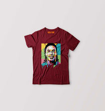 Load image into Gallery viewer, Ronaldinho Kids T-Shirt for Boy/Girl-Maroon-Ektarfa.online
