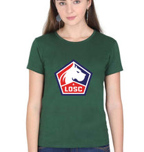 Load image into Gallery viewer, Lille T-Shirt for Women-Dark Green-Ektarfa.online

