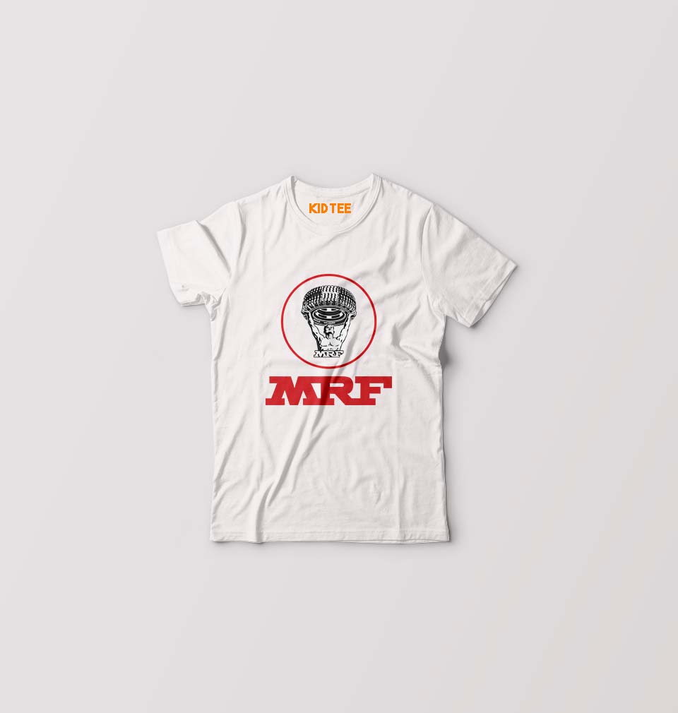 MRF Kids T-Shirt for Boy/Girl-White-Ektarfa.online