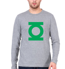 Load image into Gallery viewer, Green Lantern Superhero Full Sleeves T-Shirt for Men-Grey Melange-Ektarfa.online
