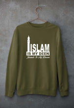 Load image into Gallery viewer, Islam Unisex Sweatshirt for Men/Women-Olive Green-Ektarfa.online
