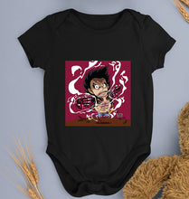 Load image into Gallery viewer, Monkey D. Luffy Kids Romper For Baby Boy/Girl-0-5 Months(18 Inches)-Black-Ektarfa.online
