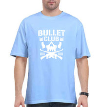 Load image into Gallery viewer, Bullet Club Oversized T-Shirt for Men-Baby Blue-Ektarfa.online
