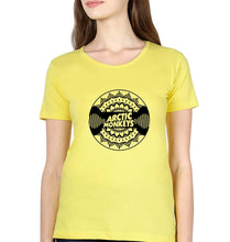 Load image into Gallery viewer, Arctic Monkeys T-Shirt for Women-Yellow-Ektarfa.online
