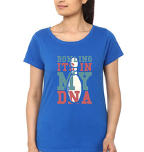 Load image into Gallery viewer, Bowling T-Shirt for Women-Royal Blue-Ektarfa.online
