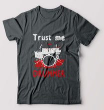 Load image into Gallery viewer, Drummer T-Shirt for Men-Steel grey-Ektarfa.online

