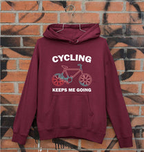 Load image into Gallery viewer, Cycling Unisex Hoodie for Men/Women-Maroon-Ektarfa.online
