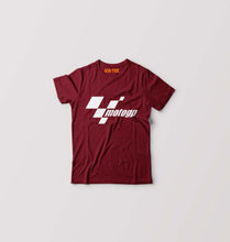 Load image into Gallery viewer, MotoGP Kids T-Shirt for Boy/Girl-Maroon-Ektarfa.online
