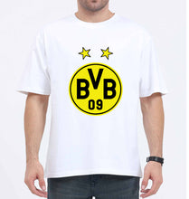 Load image into Gallery viewer, Borussia Dortmund Oversized T-Shirt for Men-White-Ektarfa.online
