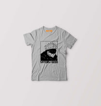 Load image into Gallery viewer, Gojo Satoru Anime Kids T-Shirt for Boy/Girl-Grey-Ektarfa.online
