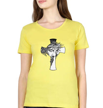 Load image into Gallery viewer, Jesus T-Shirt for Women-Yellow-Ektarfa.online
