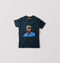 Load image into Gallery viewer, Hardik Pandya Kids T-Shirt for Boy/Girl-Petrol Blue-Ektarfa.online
