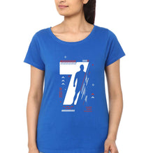 Load image into Gallery viewer, Cristiano Ronaldo CR7 T-Shirt for Women-Royal Blue-Ektarfa.online
