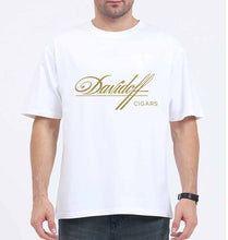 Load image into Gallery viewer, Davidoff Cigars Oversized T-Shirt for Men-White-Ektarfa.online
