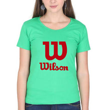 Load image into Gallery viewer, Wilson T-Shirt for Women-flag green-Ektarfa.online
