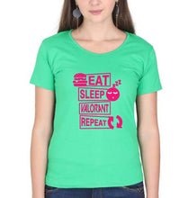 Load image into Gallery viewer, Valorant T-Shirt for Women-flag green-Ektarfa.online
