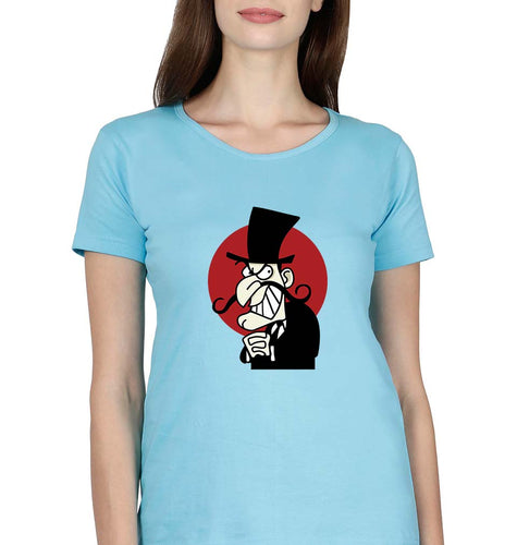 Villainc T-Shirt for Women-SkyBlue-Ektarfa.online