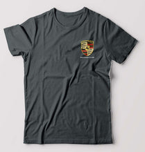 Load image into Gallery viewer, Porsche Pocket Logo T-Shirt for Men-Steel grey-Ektarfa.online
