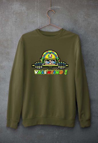 Valentino Rossi(VR 46) Unisex Sweatshirt for Men/Women-Olive Green-Ektarfa.online