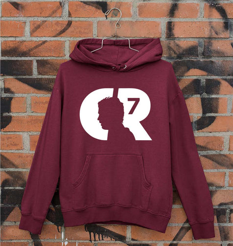 Cristiano Ronaldo CR7 Unisex Hoodie for Men/Women-Maroon-Ektarfa.online