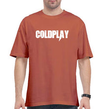 Load image into Gallery viewer, Coldplay Oversized T-Shirt for Men-Coral-Ektarfa.online

