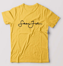 Load image into Gallery viewer, Sean John T-Shirt for Men-Golden Yellow-Ektarfa.online
